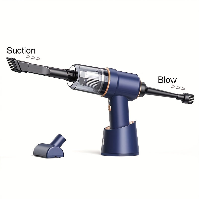 Aspirateur de voiture sans fil avec fonction souffleur | Aspirateur 2-en-1 pour nettoyage intérieur auto | Mini aspirateur rechargeable pour voiture | Aspirateur portable pour saletés et poussières | Souffleur et aspirateur compact pour voiture | Nettoyeur auto sans fil puissant et léger | Aspirateur de voiture avec embouts multiples | Outil de nettoyage voiture sans câble encombrant | Appareil multifonction pour entretien véhicule | Aspirateur voiture rapide et efficace pour petits espaces