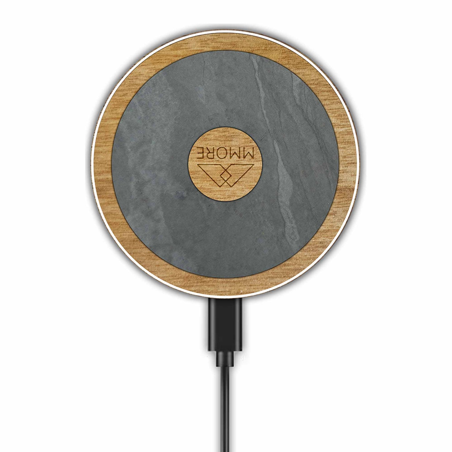 Chargeur sans fil en bois et matériau organique | Chargeur Qi respectueux de l'environnement | Chargeur sans fil en bois durable | Station de charge élégante en bois | Charge rapide sans fil pour smartphone | Chargeur sans fil avec surface antidérapante | Chargeur sans fil écologique pour appareils | Chargeur sans fil design moderne en bois | Chargeur sans fil rapide et durable | Chargeur Qi en bois pour bureau ou maison