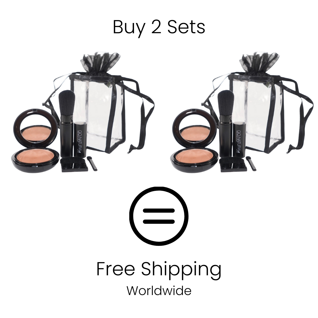 Poudre GO-NATURAL® ALL-IN-ONE® - Coffret cadeau de voyage - GRAND
