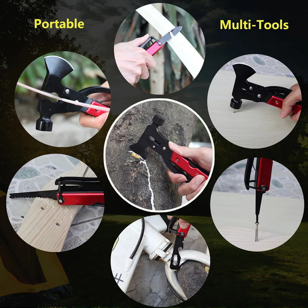 Multifunctional First Aid Kit for Camping, Wilderness Travel