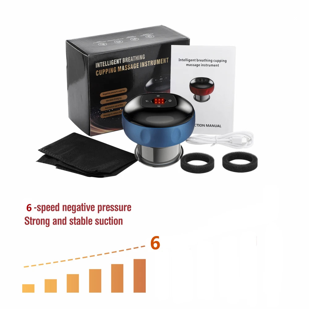 Vacuum Massage Cupping Cups, Heated, Electric Cupping Therapy