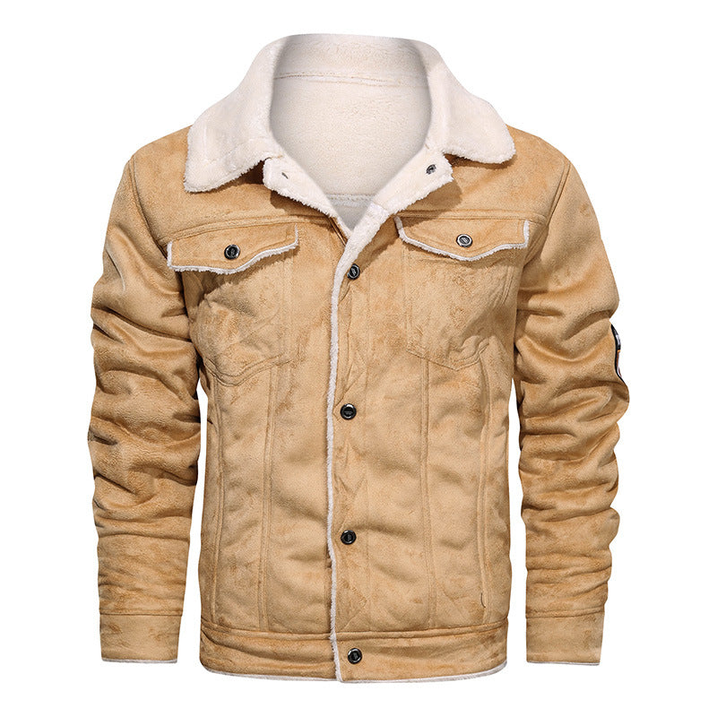 Manteau homme en cuir avec doublure en fourrure | Manteau d'hiver chaud pour homme en velours | Manteau en cuir pour temps froid | Veste hiver homme avec doublure douce | Manteau en cuir chaud et élégant pour homme | Blouson d'hiver homme avec fourrure | Vêtement hiver pour homme en cuir | Manteau en cuir doublé pour protection contre le froid | Manteau homme hiver élégant | Manteau en cuir avec doublure en fourrure pour confort maximal