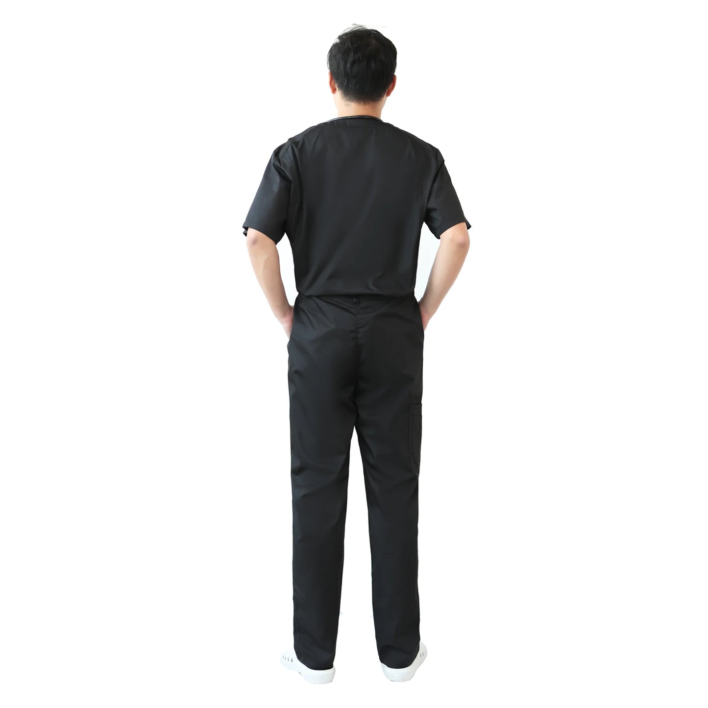 Uniformes médicaux extensibles 2021 pour hommes, tenues de travail, joggings, uniformes d'infirmière
