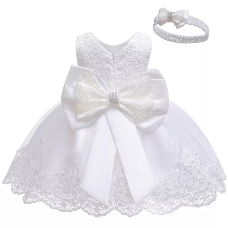Robe de princesse pour bébé fille, tenue de fête d'anniversaire pour nouveau-né, de 0 à 2 ans