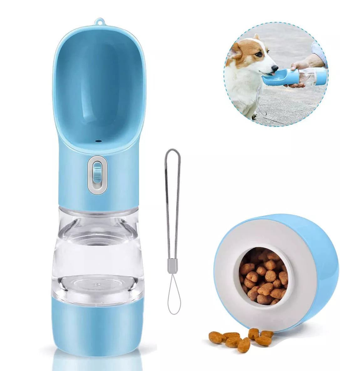 Bouteille d'eau portable pour chien et chat