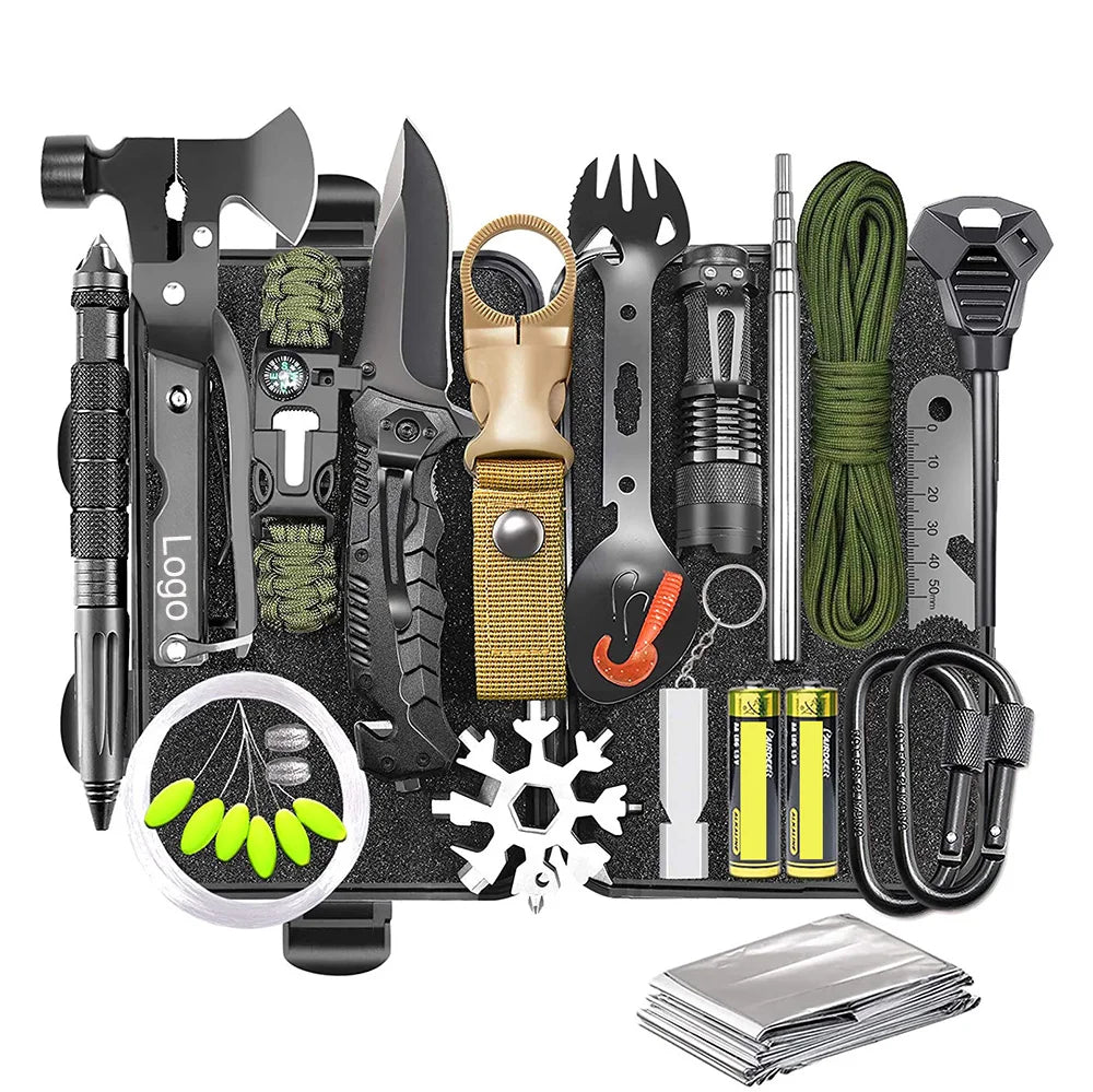 Multifunctional First Aid Kit for Camping, Wilderness Travel