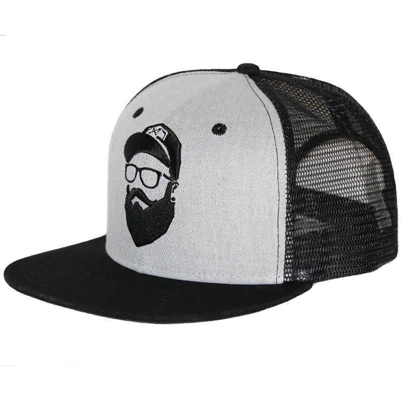 Casquette hip-hop grise unisexe vintage | Casquette stylée brodée avec personnage | Chapeau hip-hop original pour homme et femme | Casquette vintage grise cool unisexe | Casquette tendance grise style urbain | Casquette unisexe brodée style hip-hop | Casquette rétro grise avec motif brodé | Chapeau de rue hip-hop pour tous | Casquette mode urbaine brodée vintage