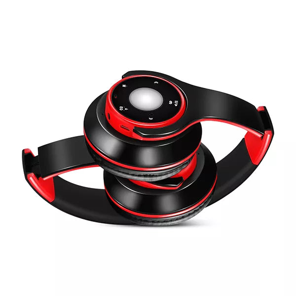 Casque audio Bluetooth sans fil, écouteurs avec carte SD et micro, autonomie de 20 heures