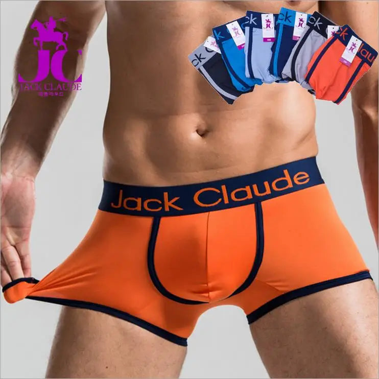 Lot de 10 boxers pour homme, sous-vêtements sexy et doux, confortables