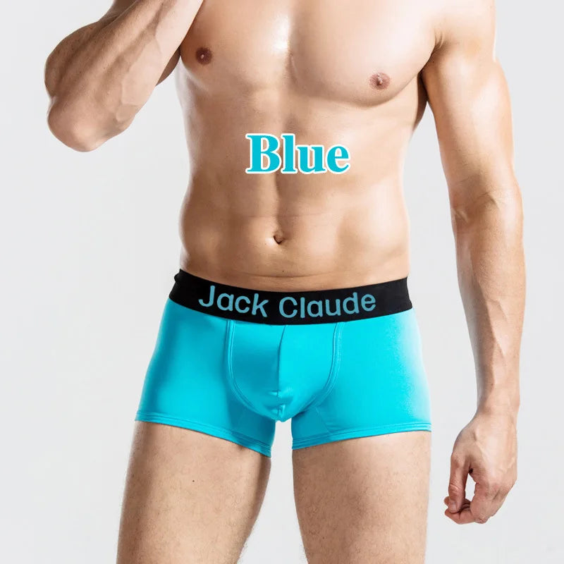 Lot de 10 boxers pour homme, sous-vêtements sexy et doux, confortables