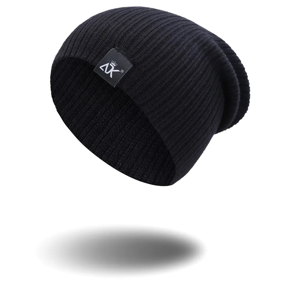 Bonnet tricoté chaud unisexe | Bonnet Skullies décontracté | Bonnet ample au crochet | Bonnet hiver femme et homme | Bonnet tricoté style urbain