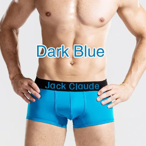 Lot de 10 boxers pour homme, sous-vêtements sexy et doux, confortables