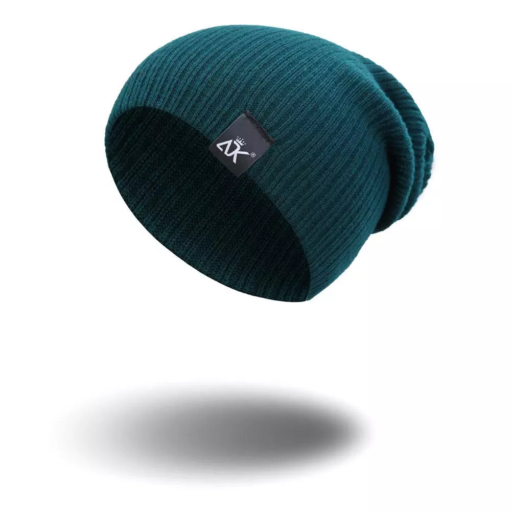 Bonnet tricoté chaud unisexe | Bonnet Skullies décontracté | Bonnet ample au crochet | Bonnet hiver femme et homme | Bonnet tricoté style urbain