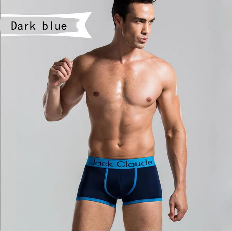 Lot de 10 boxers pour homme, sous-vêtements sexy et doux, confortables