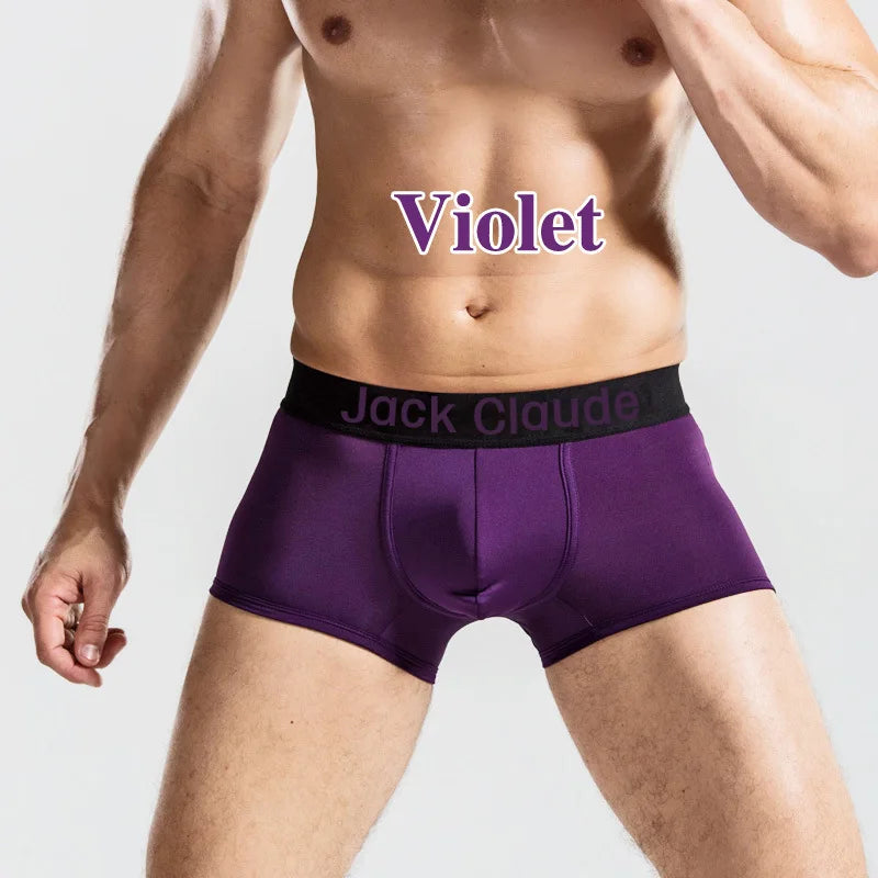 Lot de 10 boxers pour homme, sous-vêtements sexy et doux, confortables