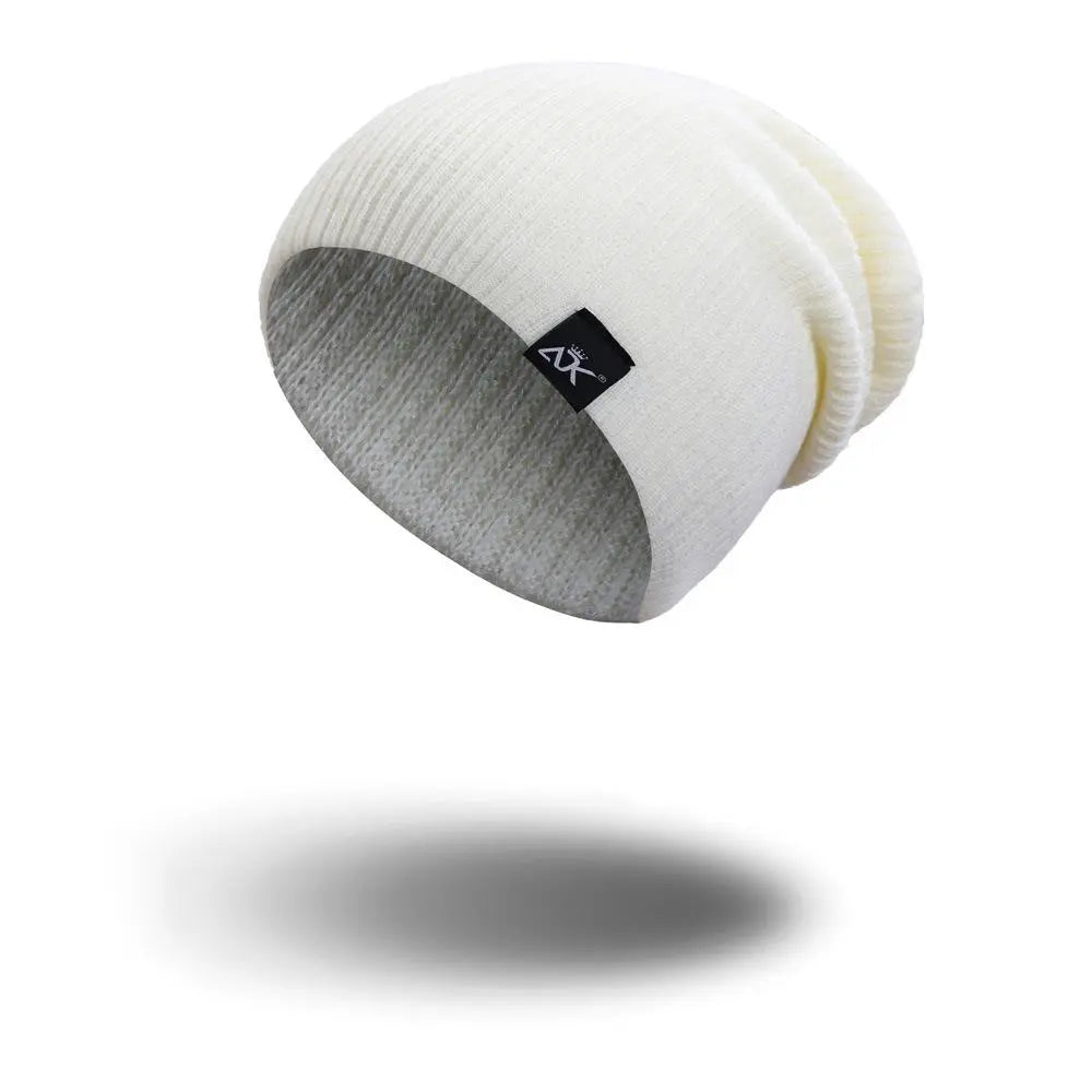 Bonnet tricoté chaud unisexe | Bonnet Skullies décontracté | Bonnet ample au crochet | Bonnet hiver femme et homme | Bonnet tricoté style urbain
