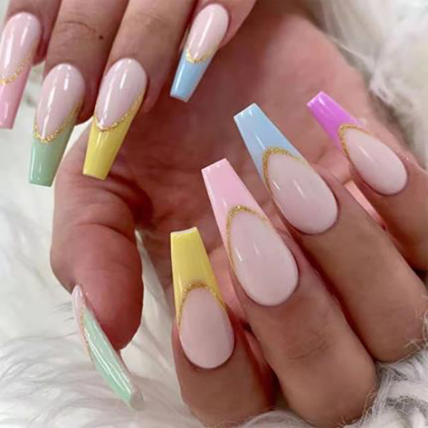 Faux-ongles à pression tendance 2021 | Manucure rapide avec faux-ongles | Faux-ongles press-on modernes | Faux-ongles sans colle | Faux-ongles à pression pour ongles parfaits | Ongles press-on faciles à appliquer | Faux-ongles durables et résistants | Nouveau design de faux-ongles 2021 | Faux-ongles à pression pour un look élégant | Faux-ongles press-on de qualité supérieure
