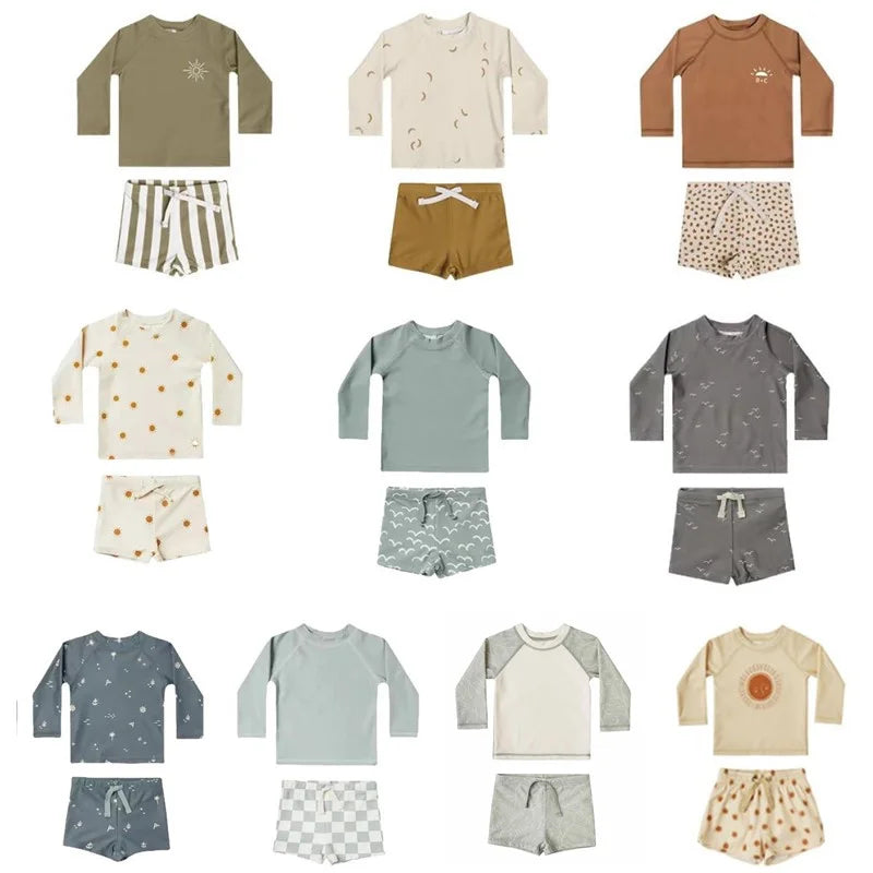 Maillot de bain garçon deux pièces | Maillot de bain été créateur pour garçons | Maillot de bain pour enfant | Maillot de bain garçon plage piscine | Maillot de bain à séchage rapide garçon | Maillot de bain confortable pour enfants | Maillot de bain garçon tendance été | Maillot de bain garçon à la mode | Maillot de bain enfant créateur été | Maillot de bain garçon avec design unique