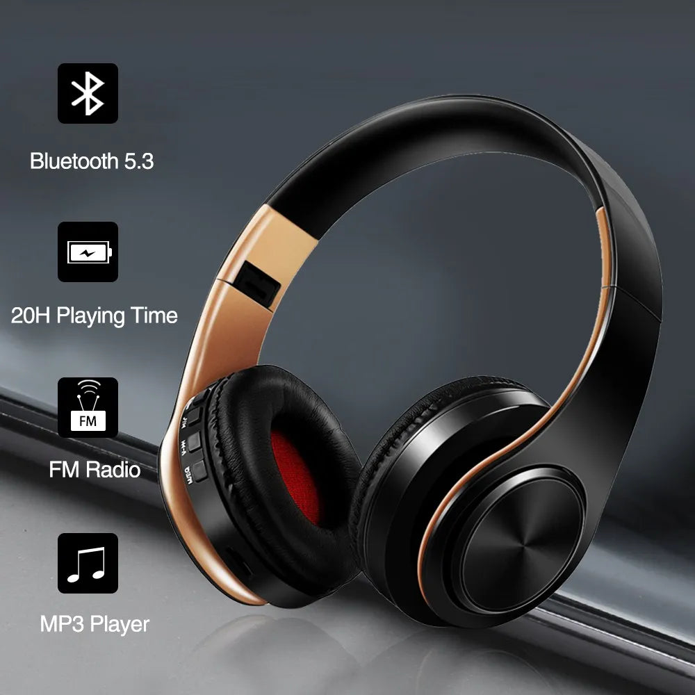 Écouteurs Bluetooth HiFi avec micro | Écouteurs stéréo sans fil avec carte SD | Casque audio Bluetooth avec son haute qualité | Écouteurs HiFi sans fil avec lecteur MP3 | Écouteurs Bluetooth avec micro intégré | Écouteurs ergonomiques avec son stéréo | Casque sans fil pour appels et musique | Écouteurs avec prise en charge carte SD | Casque Bluetooth longue autonomie | Écouteurs stéréo confortables pour usage quotidien