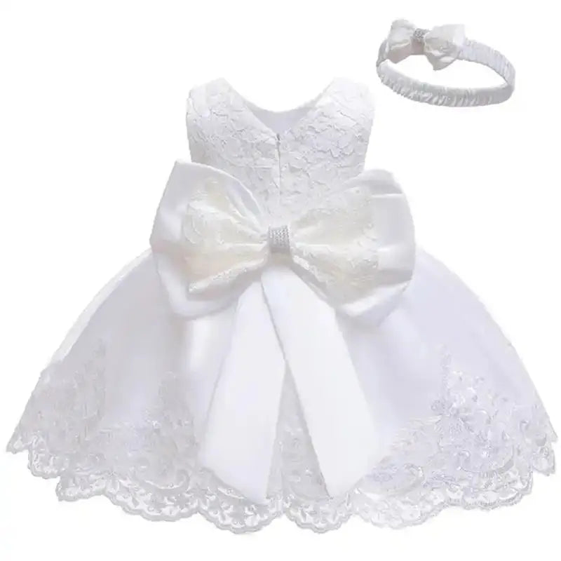 Robe de princesse pour bébé fille, tenue de fête d'anniversaire pour nouveau-né, de 0 à 2 ans