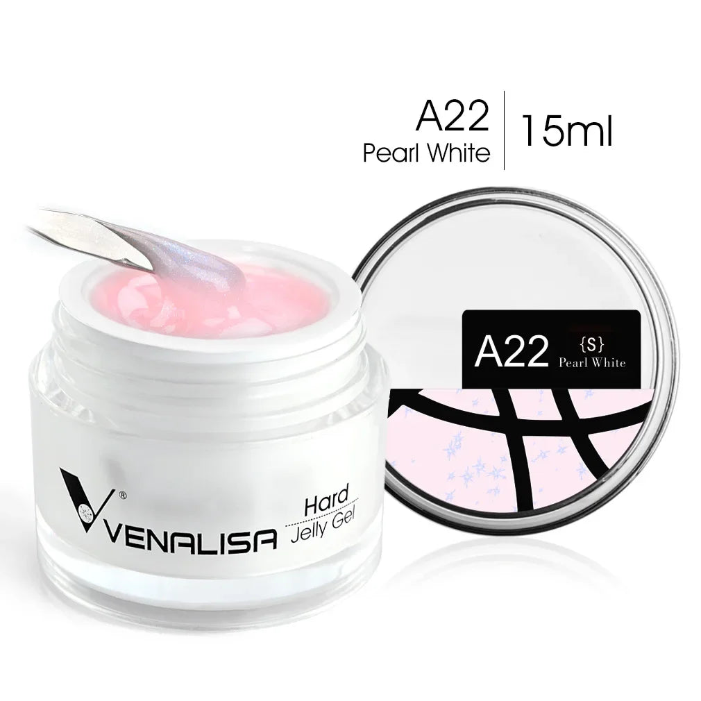 Gel pour ongles Venalisa 15 ml UV LED Nail Builder Construction Extend Semi Transparent