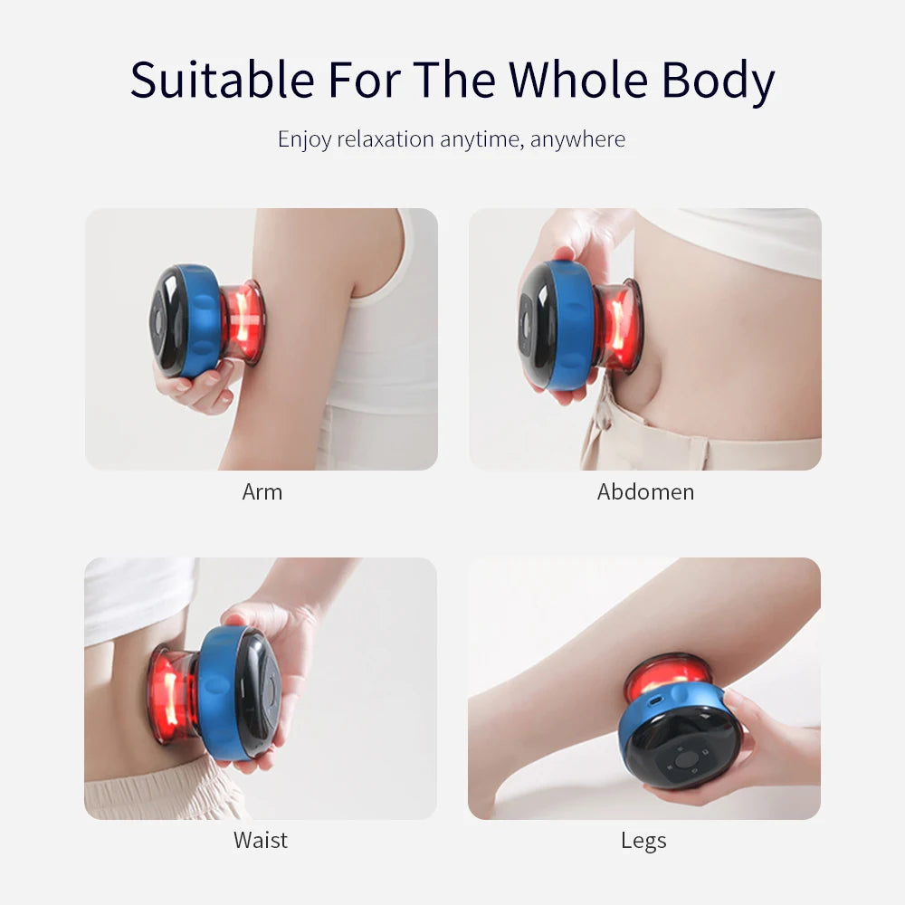 Vacuum Massage Cupping Cups, Heated, Electric Cupping Therapy