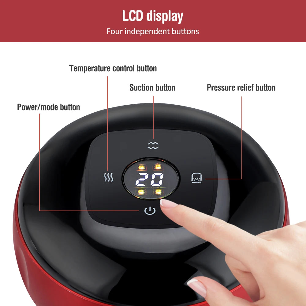 Vacuum Massage Cupping Cups, Heated, Electric Cupping Therapy