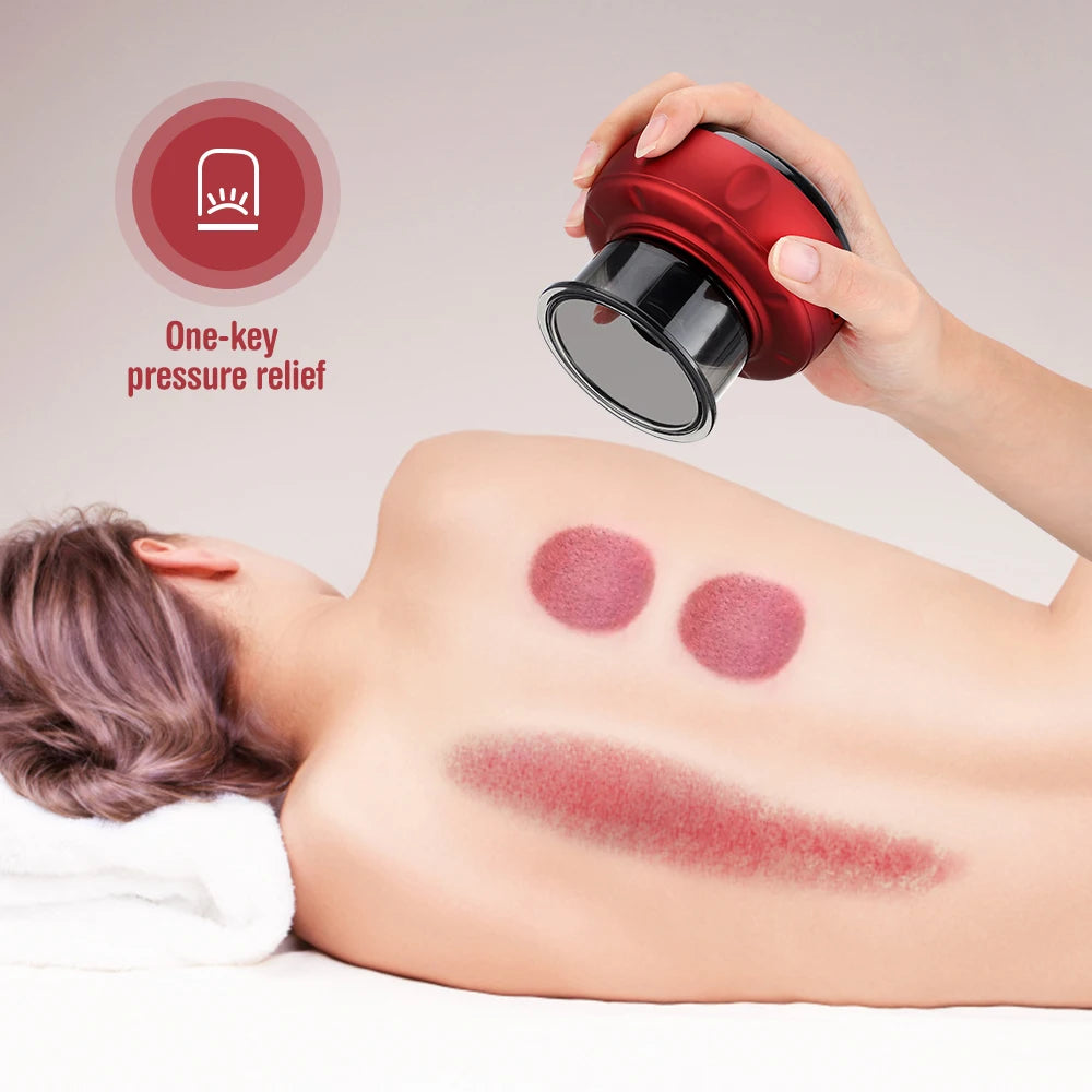 Vacuum Massage Cupping Cups, Heated, Electric Cupping Therapy