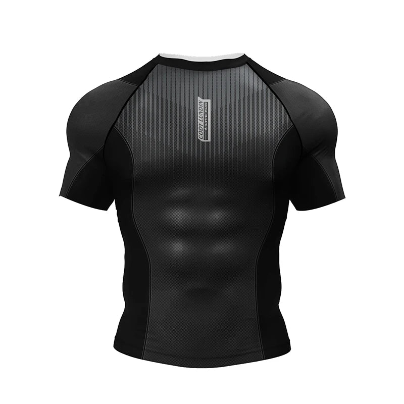 Ensemble t-shirt et pantalon de protection pour kickboxing, jiu-jitsu, MMA, vêtements de sport pour hommes
