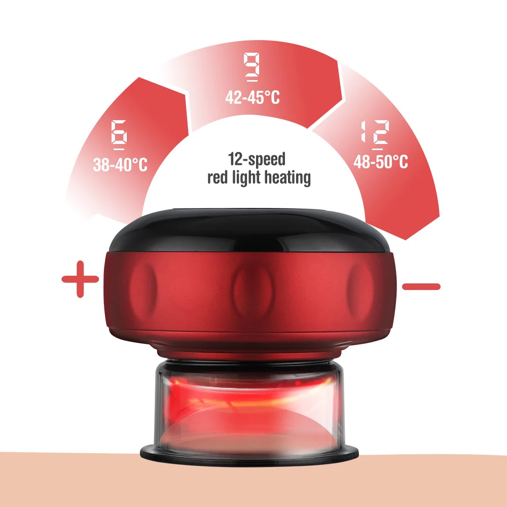 Vacuum Massage Cupping Cups, Heated, Electric Cupping Therapy