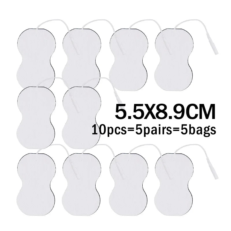 Électrodes TENS 20/10P pour appareil de massage | Patches électrostimulation réutilisables | Électrodes adhésives pour stimulateur musculaire | Électrodes compatibles TENS EMS | Accessoires pour appareil de massage électrique | Patches de massage musculaire haute conductivité | Électrodes hypoallergéniques pour douleur musculaire | Électrodes de remplacement pour masseur électrique | Patchs TENS durables pour soulagement corporel | Électrodes pour thérapie physique et récupération