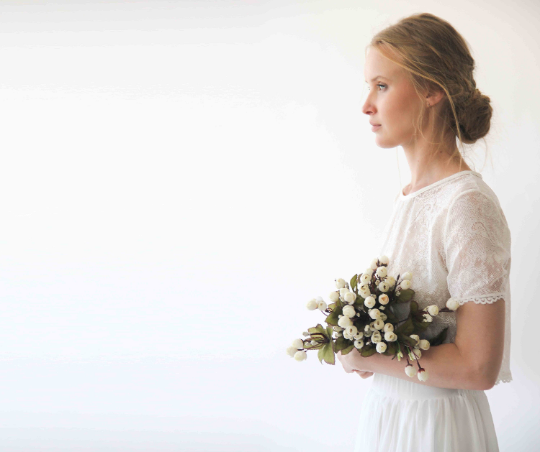 Robe de mariée deux pièces, n° 1251