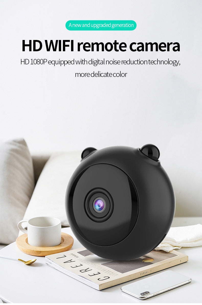 Mini caméra de surveillance sans fil HD Wifi IR Vision nocturne infrarouge