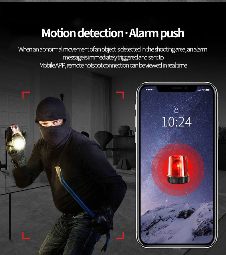 Mini caméra de surveillance sans fil HD Wifi IR Vision nocturne infrarouge