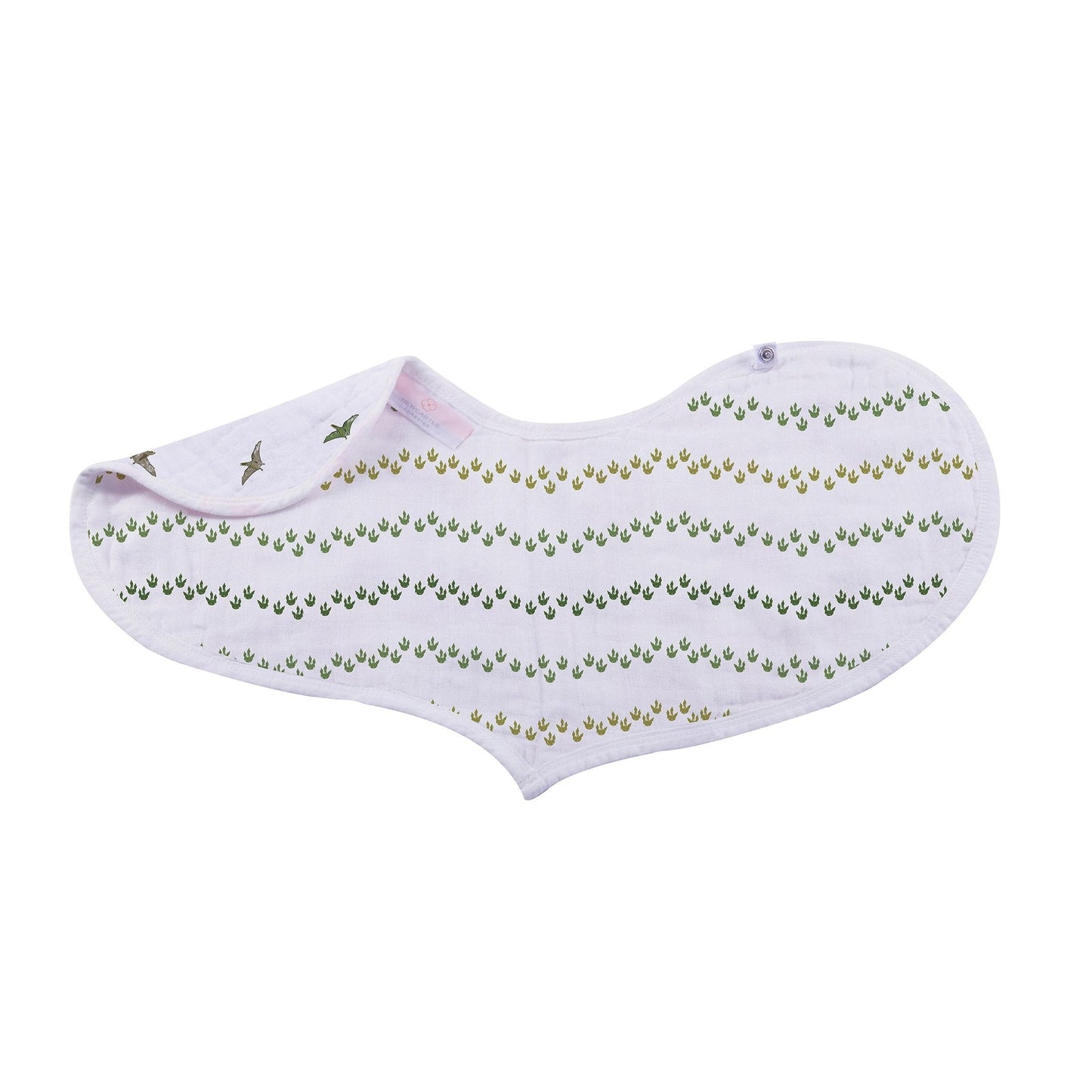Lot de 2 bavoirs en coton Dino Days