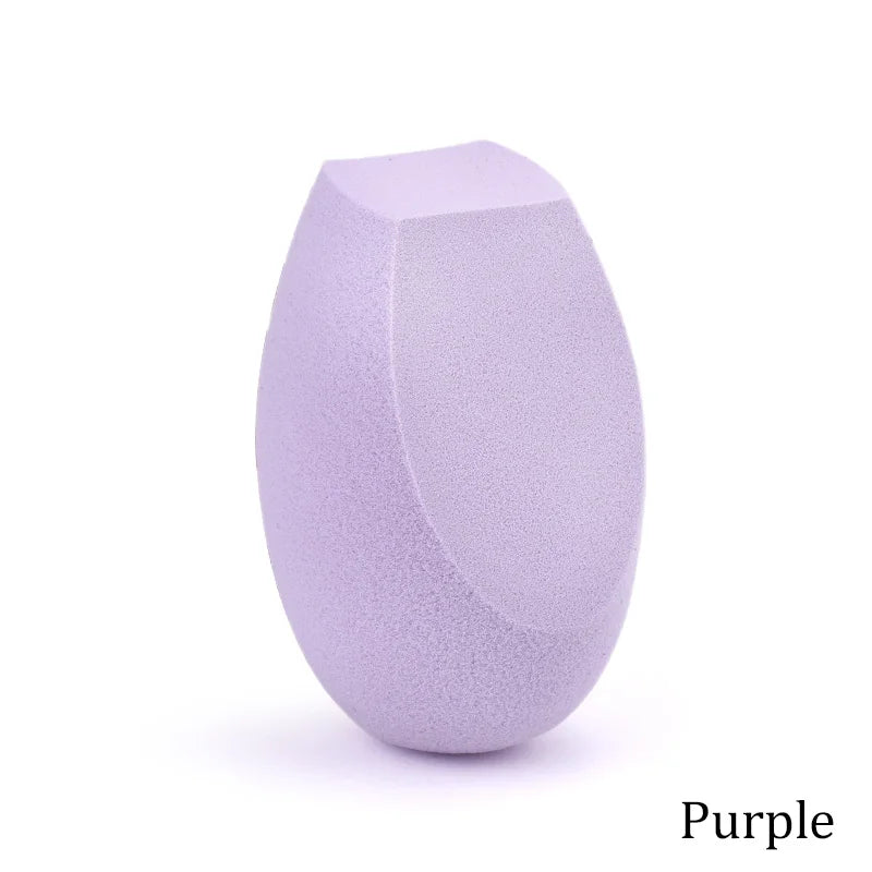 Éponge de maquillage, anti-cernes, lisse, cosmétique, houppette, forme coupée