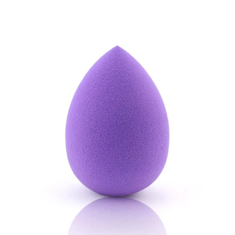 Éponge de maquillage, anti-cernes, lisse, cosmétique, houppette, forme coupée