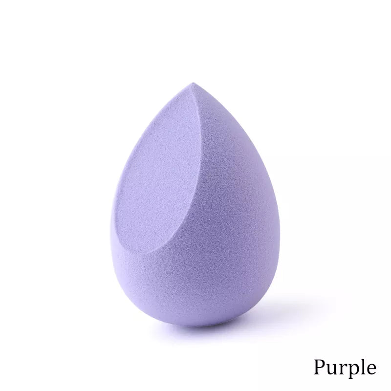 Éponge de maquillage, anti-cernes, lisse, cosmétique, houppette, forme coupée