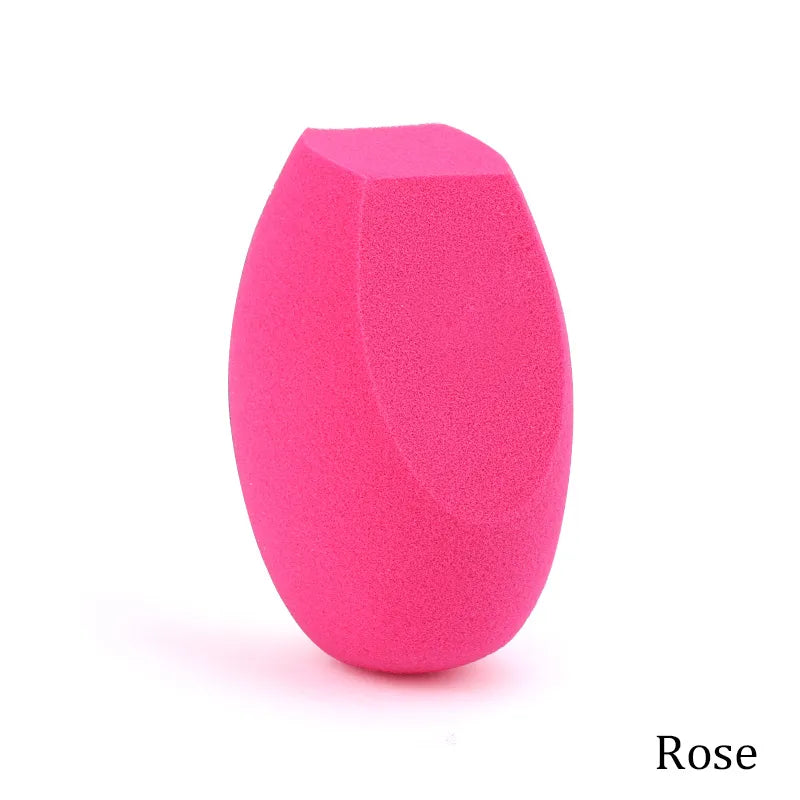 Éponge de maquillage, anti-cernes, lisse, cosmétique, houppette, forme coupée