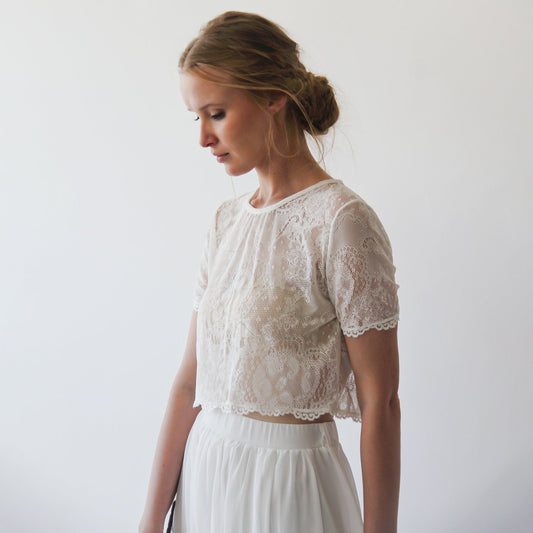 Robe de mariée deux pièces, n° 1251