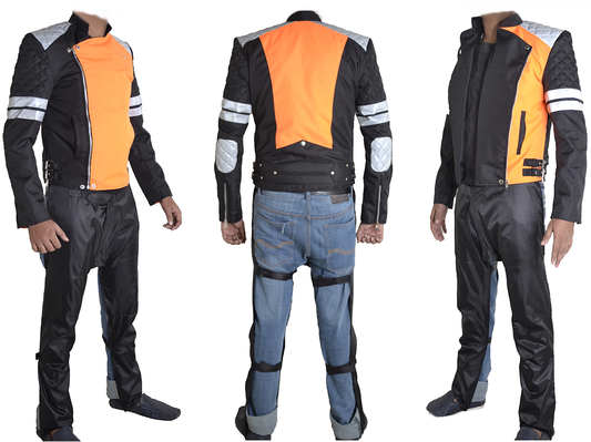 Le Rocketeer veste de cuir véritable
