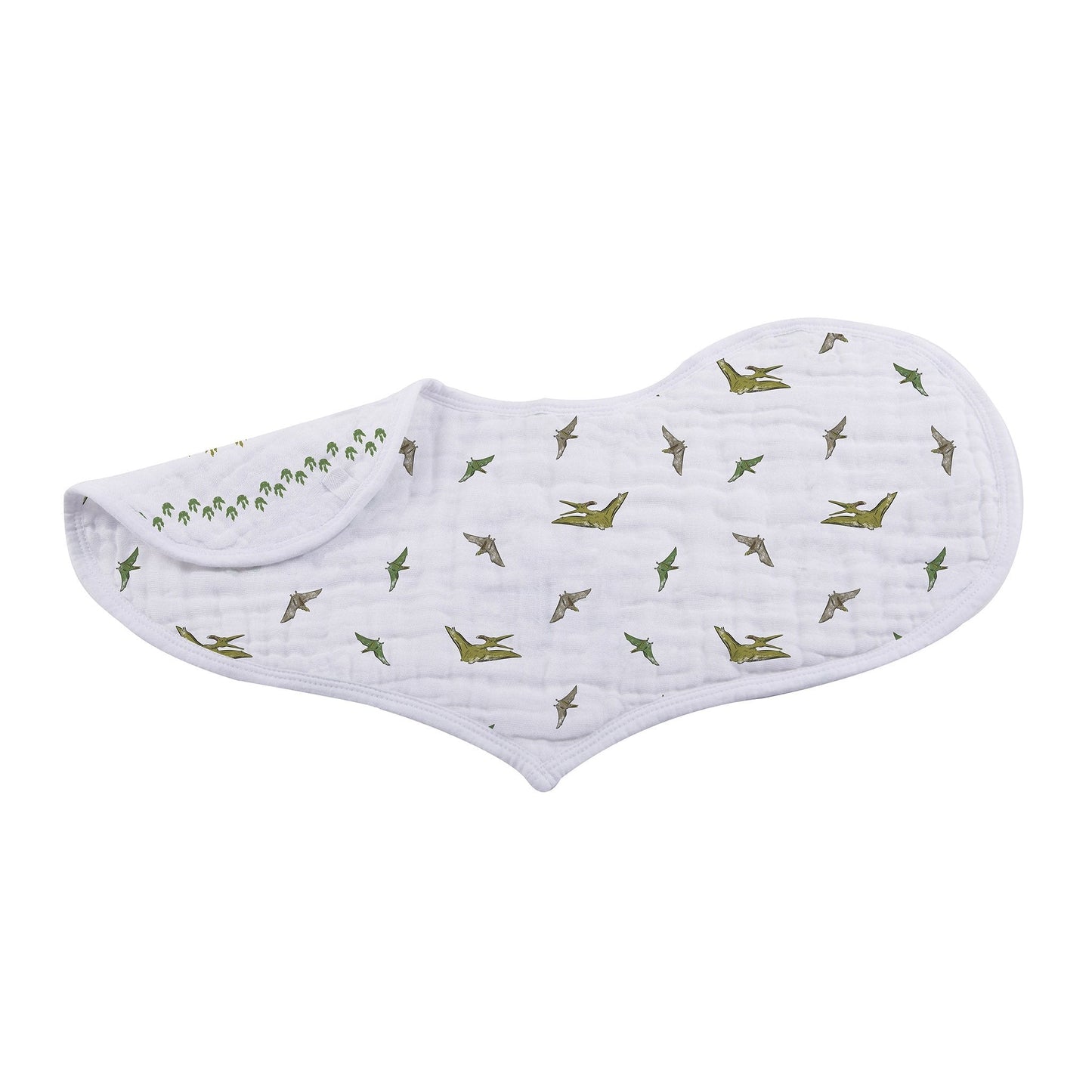 Lot de 2 bavoirs en coton Dino Days